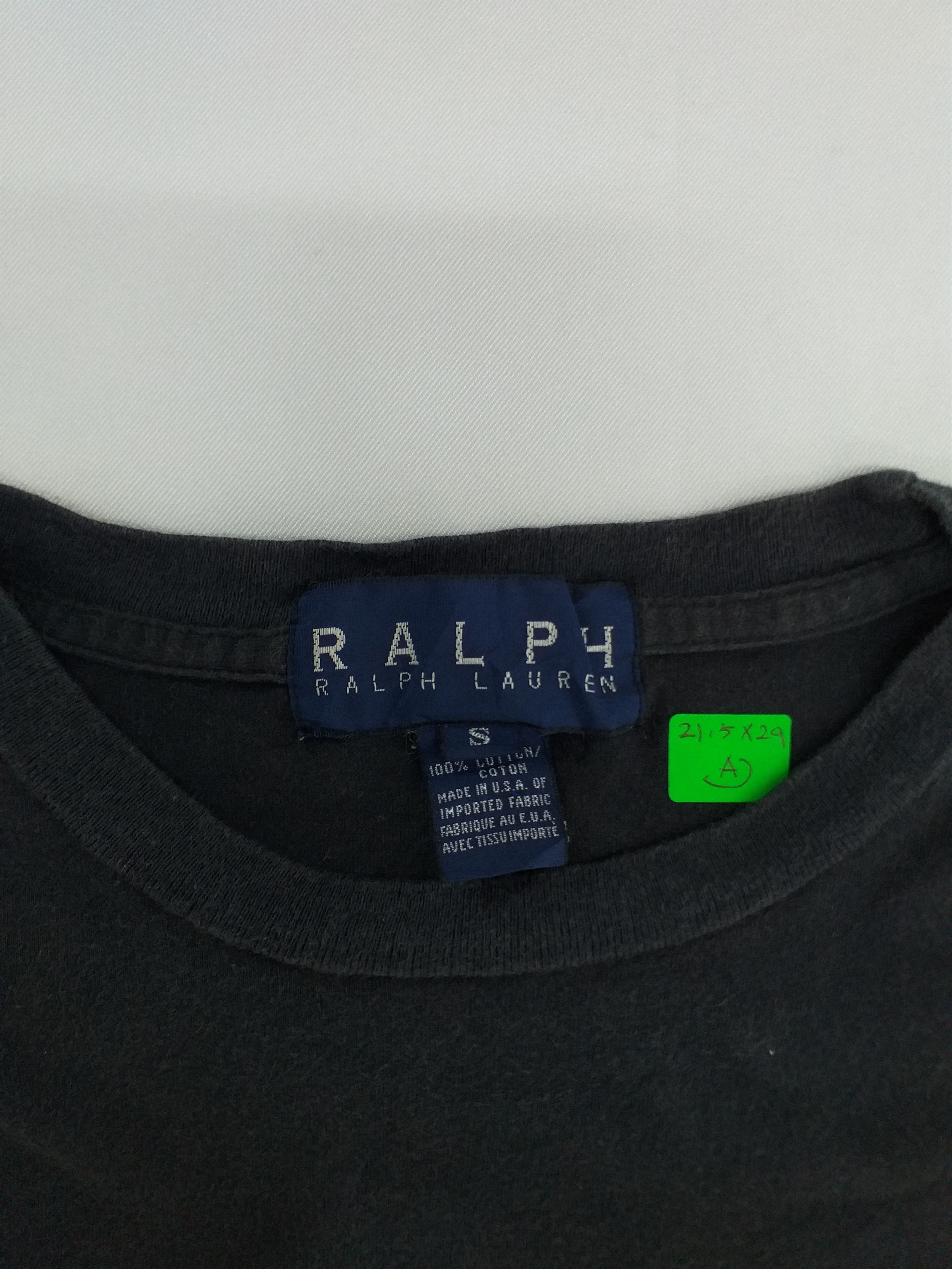 Polo Ralph Lauren Vintage Ralph Lauren Big Logo T Shirt -A071 Size US L / EU 52-54 / 3 - 4 Thumbnail