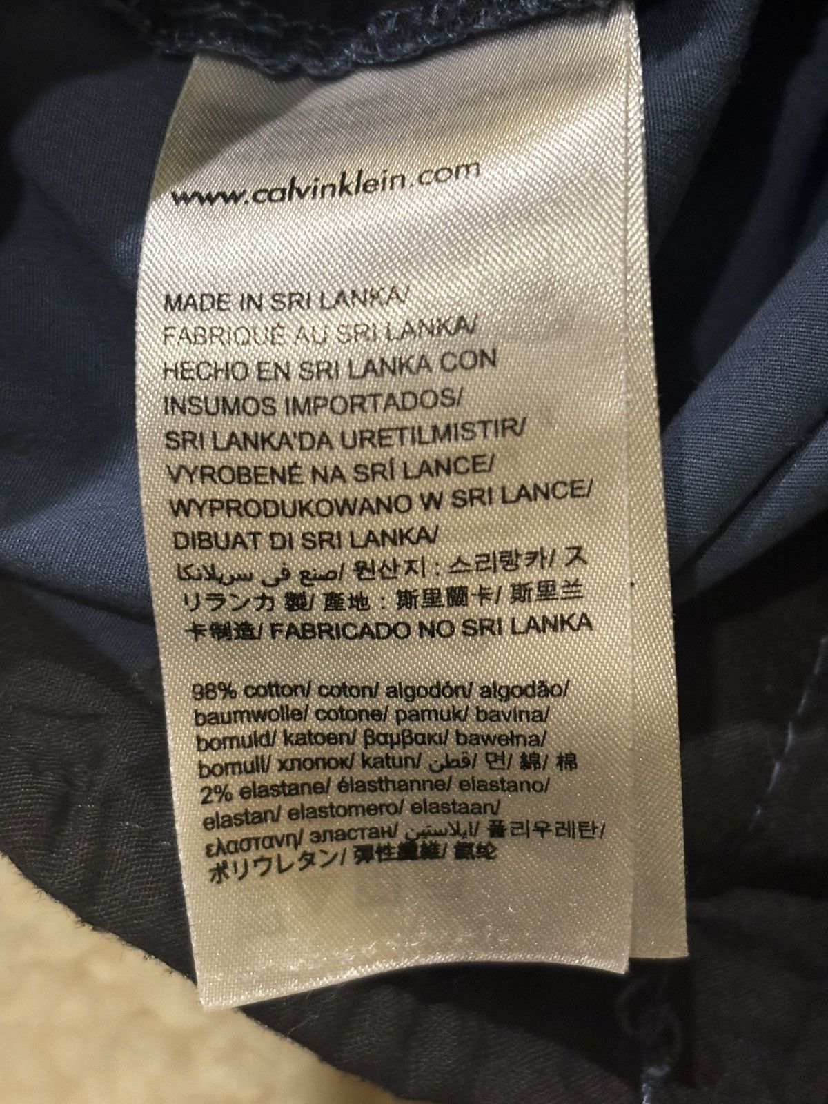 Calvin Klein Calvin Klein navy shorts0521 Size US 33 - 8 Thumbnail