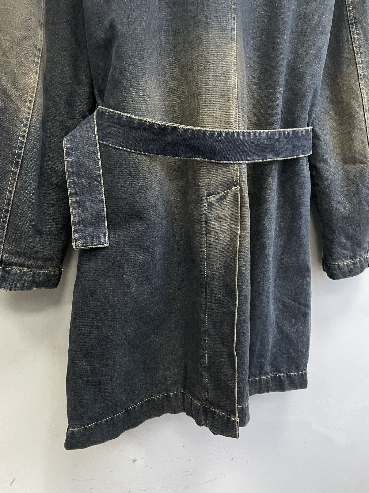Diesel Double breasted distressed denim jacket hype retro vibe y2k Size US M / EU 48-50 / 2 - 10 Thumbnail