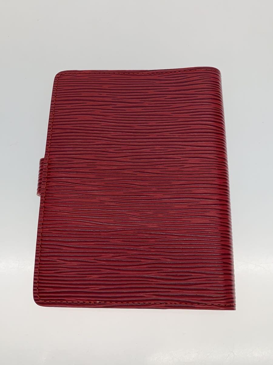 Louis Vuitton Louis Vuitton Epi Agenda PM Leather Plain Red Size ONE SIZE - 2 Thumbnail