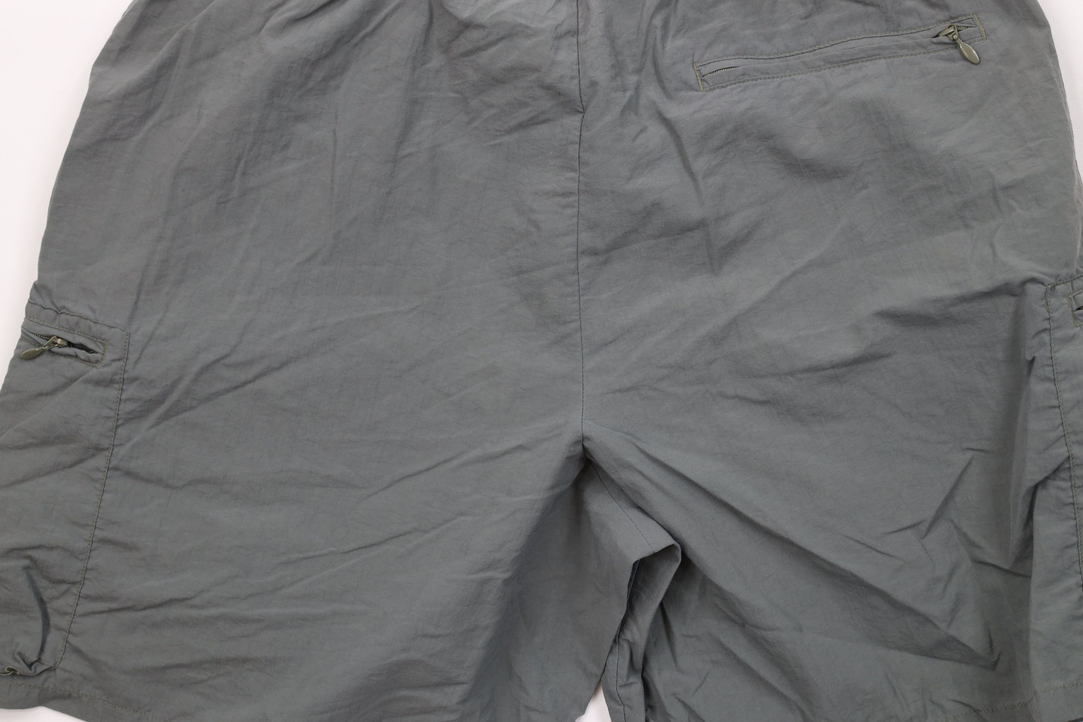 Columbia Vintage 90s Columbia Spell Belted Lined Cargo Shorts Green Size US 34 / EU 50 - 10 Thumbnail
