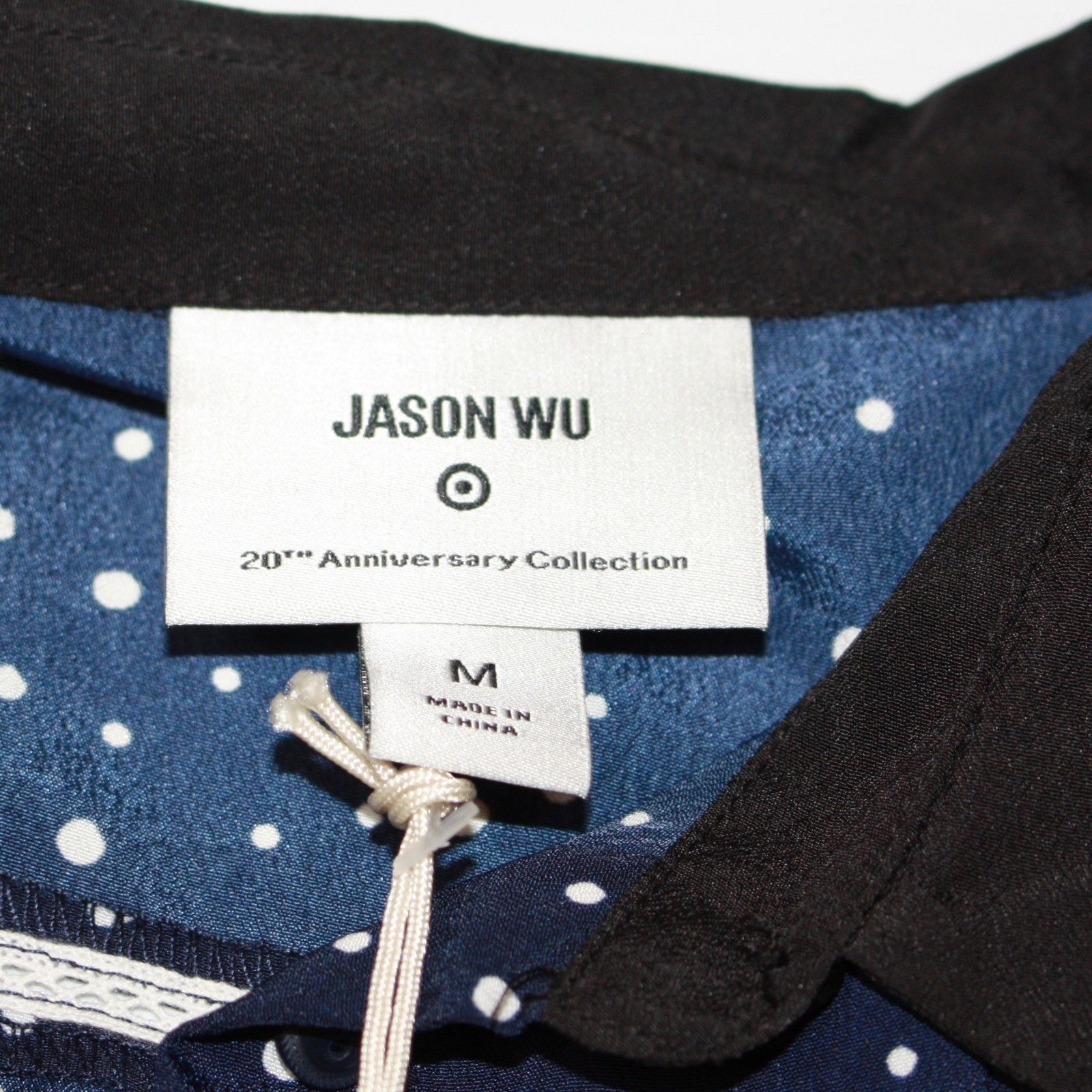 Jason Wu Wu for Target Polka Dot Sleeveless Collared Pleated Dress Size M / US 6-8 / IT 42-44 - 7 Thumbnail