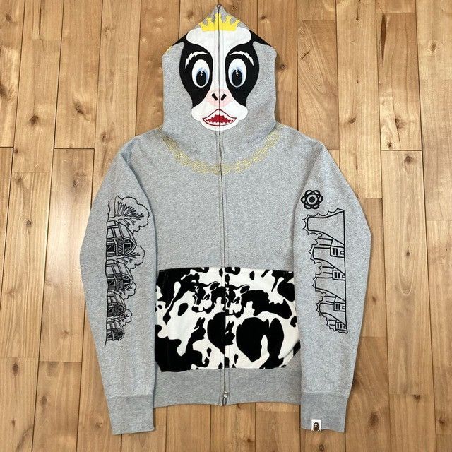 Bape BAPE Holstein Full Zip Hoodie a bathing ape NIGO Size US S / EU 44-46 / 1 - 1 Thumbnail