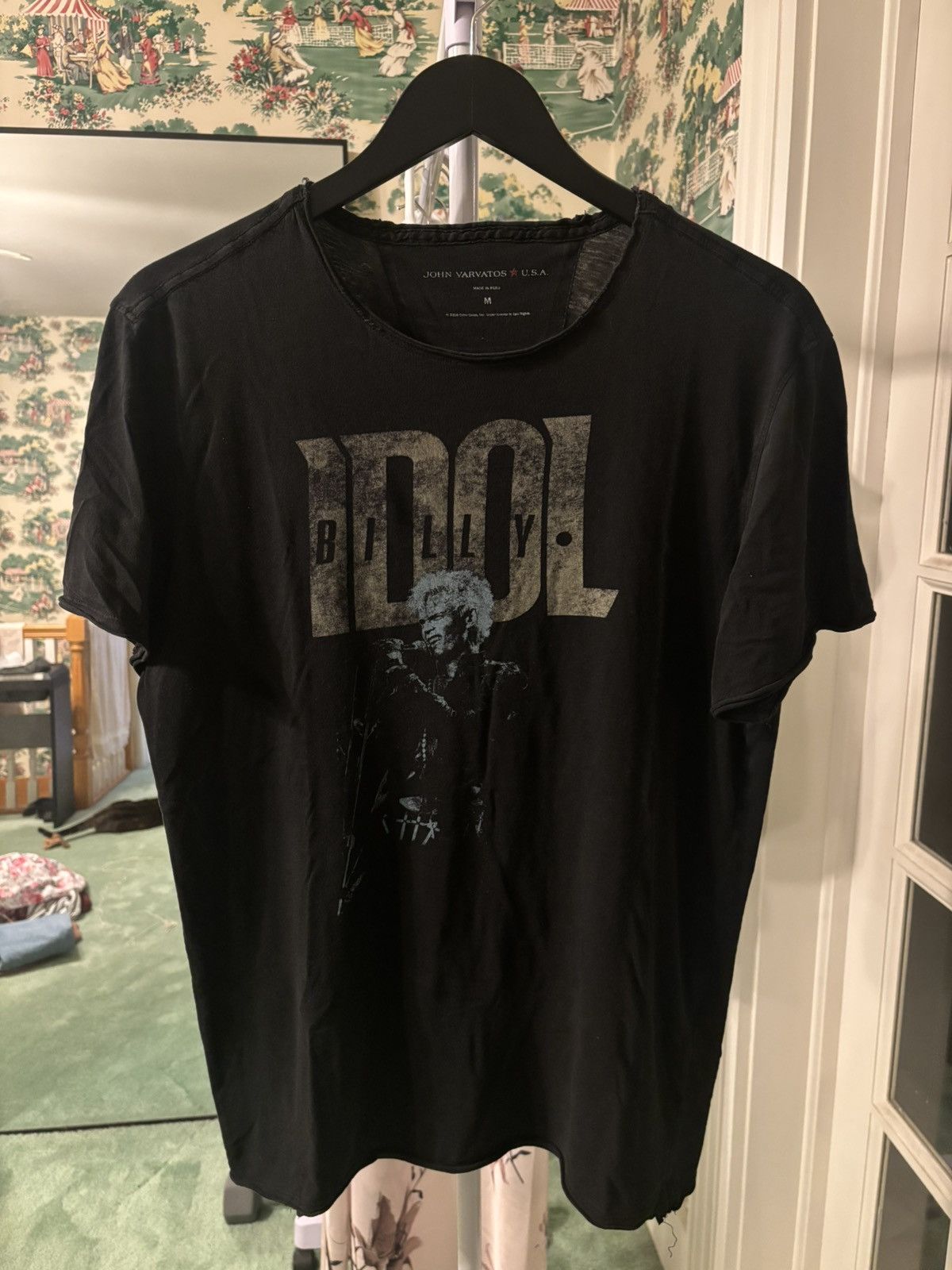 John Varvatos Billy Idol Graphic Tee Size US M / EU 48-50 / 2 - 1 Thumbnail