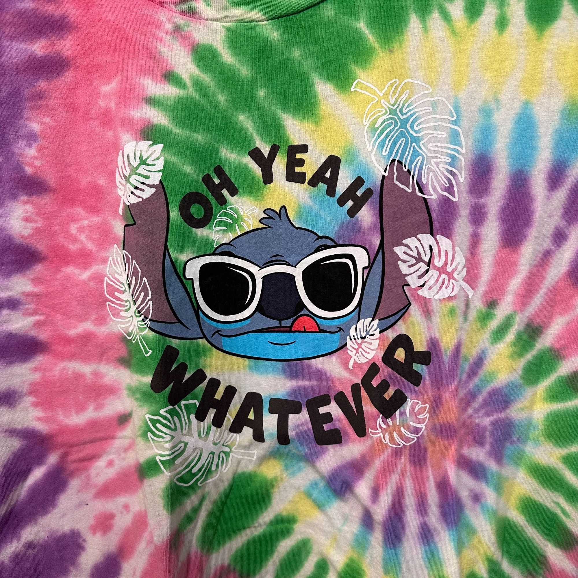 Disney Stitch Oh Yeah Whatever Lilo & Stitch Disney Movie Tie Dye L Size US L / EU 52-54 / 3 - 2 Thumbnail