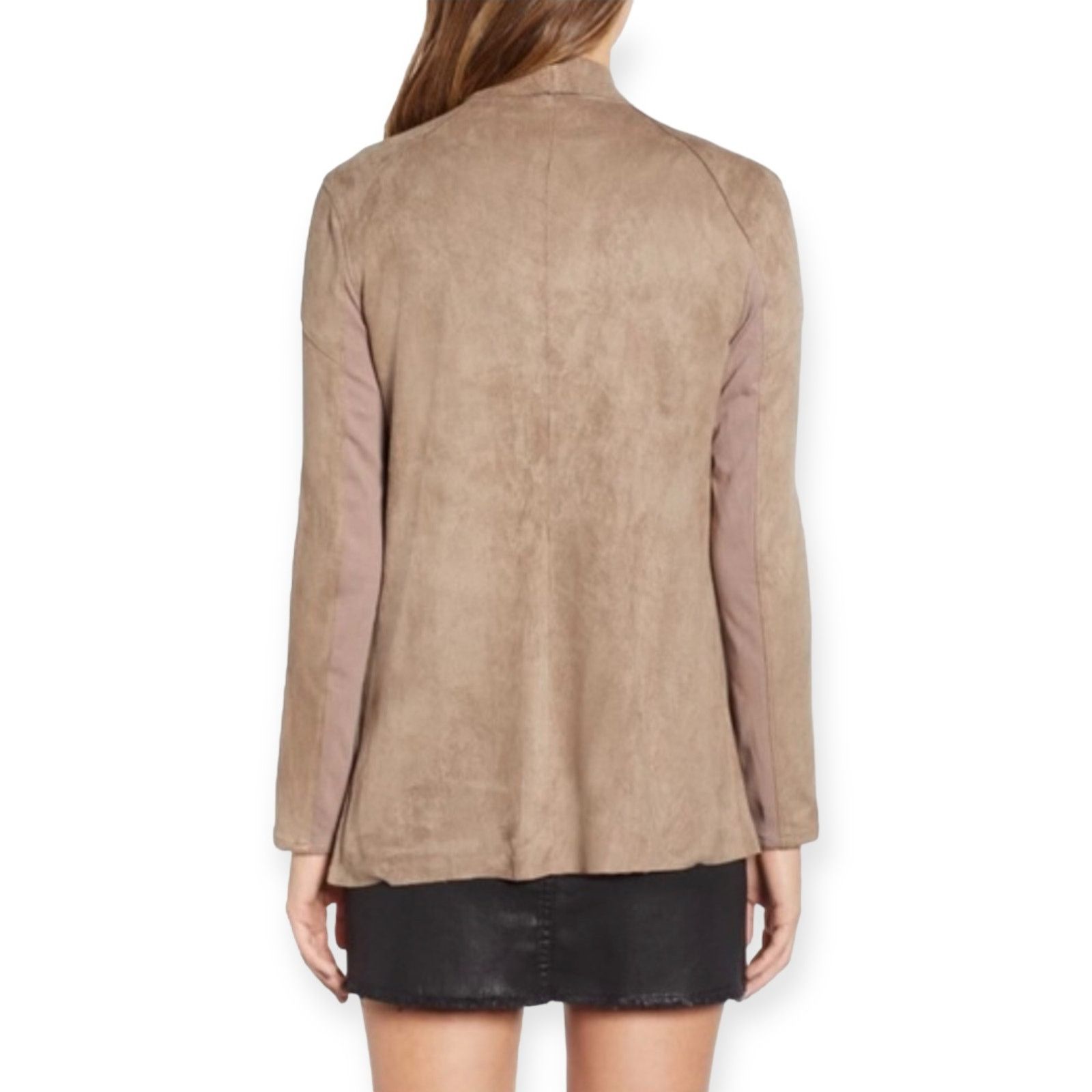 BLANKNYC BLANKNYC Cloud Nine Drape Jacket in Brown Size S / US 4 / IT 40 - 4 Thumbnail