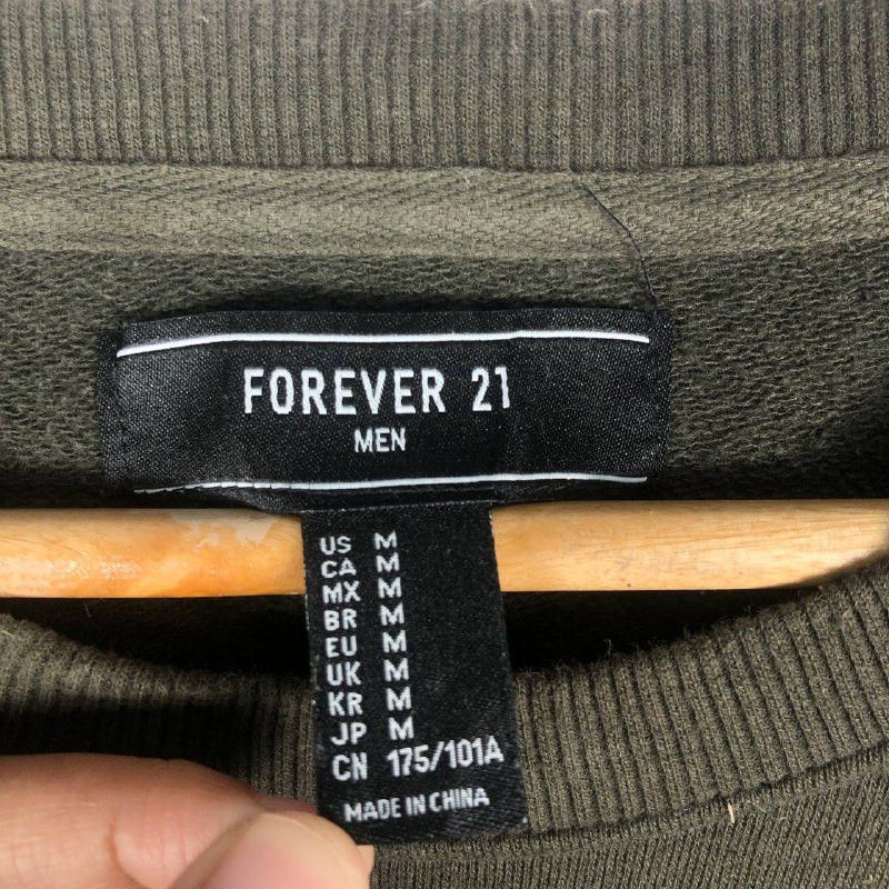 Forever 21 × Vintage Vintage Forever 21 Men Sweatshirt Size US M / EU 48-50 / 2 - 8 Thumbnail