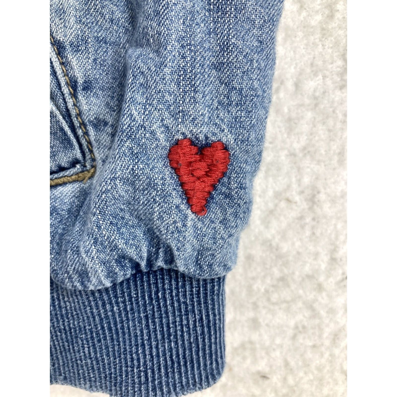Lucky Brand VINTAGE Lucky Brand Denim Jacket Women's Small Blue Full Zip Size 28" / US 6 / IT 42 - 5 Thumbnail