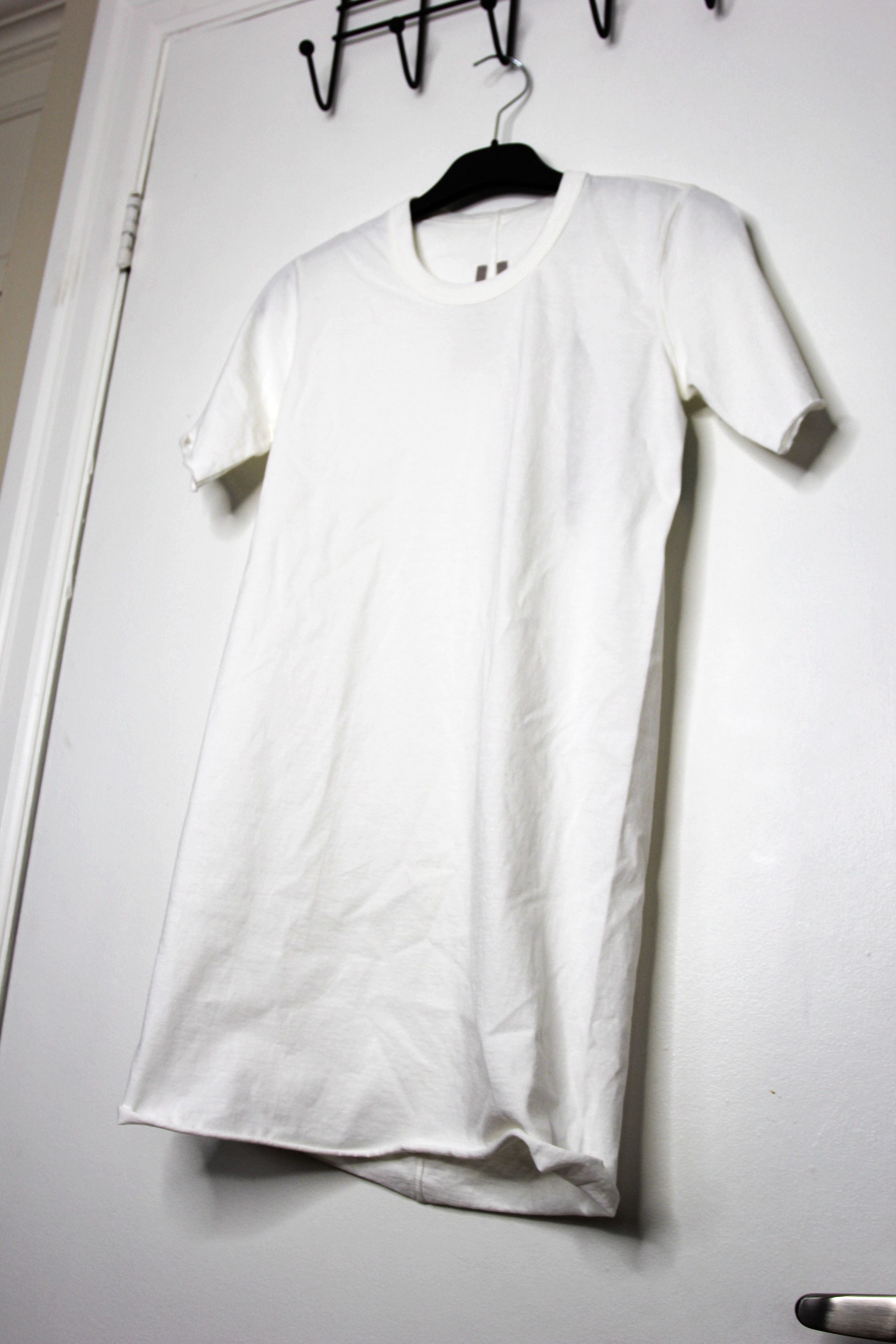 Rick Owens BNWT SS24 RICK OWENS "LIDO" BASIC SS TSHIRT MILK M Size US M / EU 48-50 / 2 - 5 Thumbnail