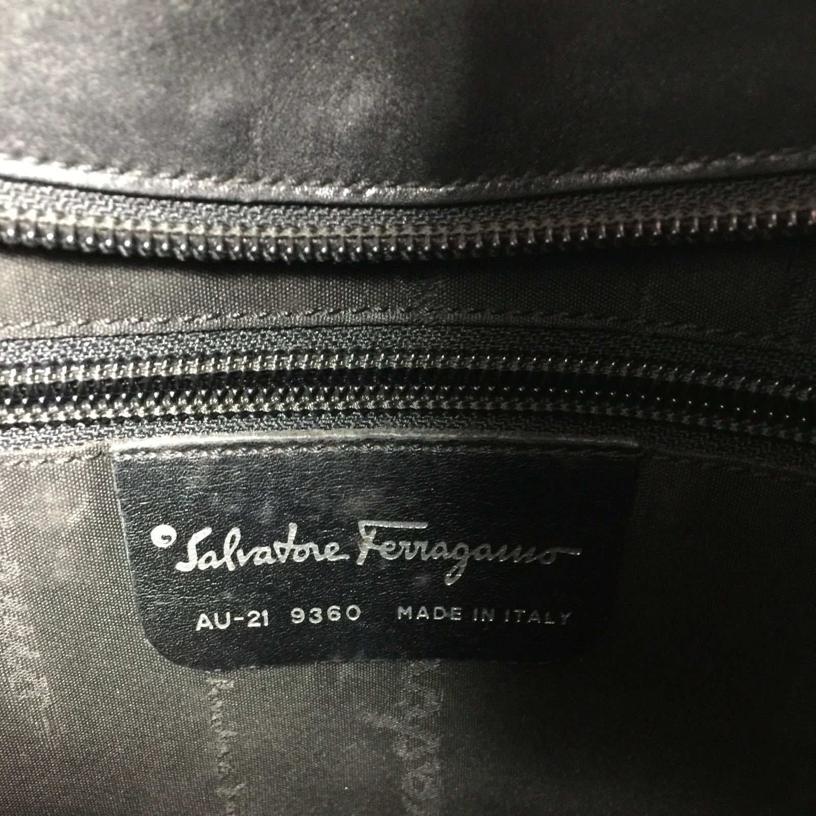 Salvatore Ferragamo Salvatore Ferragamo Black Nylon Shoulder Bag Size ONE SIZE - 3 Thumbnail