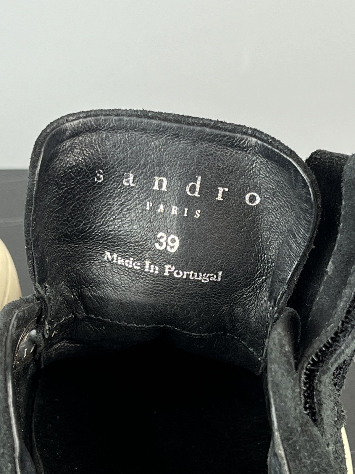 Sandro Sandro Suede Sneakers (Y0485) Size US 9 / IT 39 - 12 Thumbnail