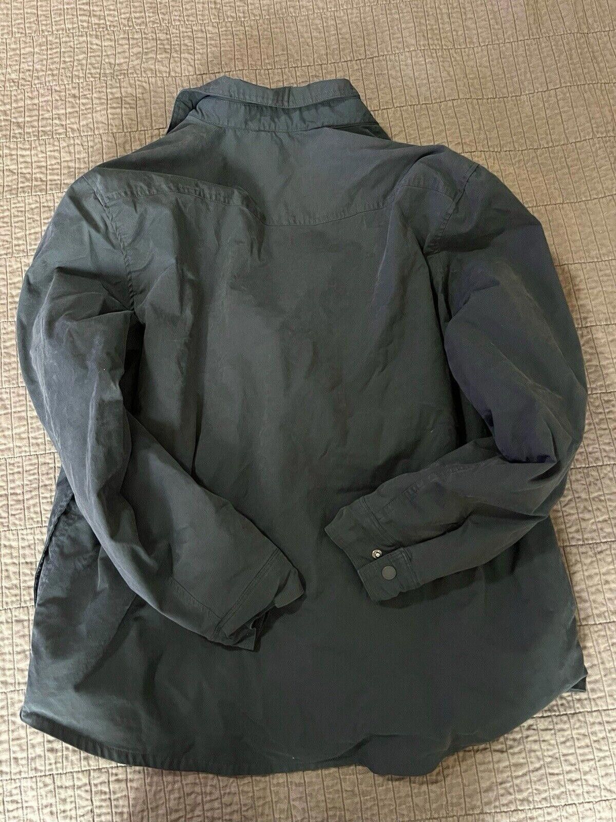 Eddie Bauer Eddie Bauer Navy Blue Fleece Lined Button Up Jacket Sz XL Size US XL / EU 56 / 4 - 5 Thumbnail