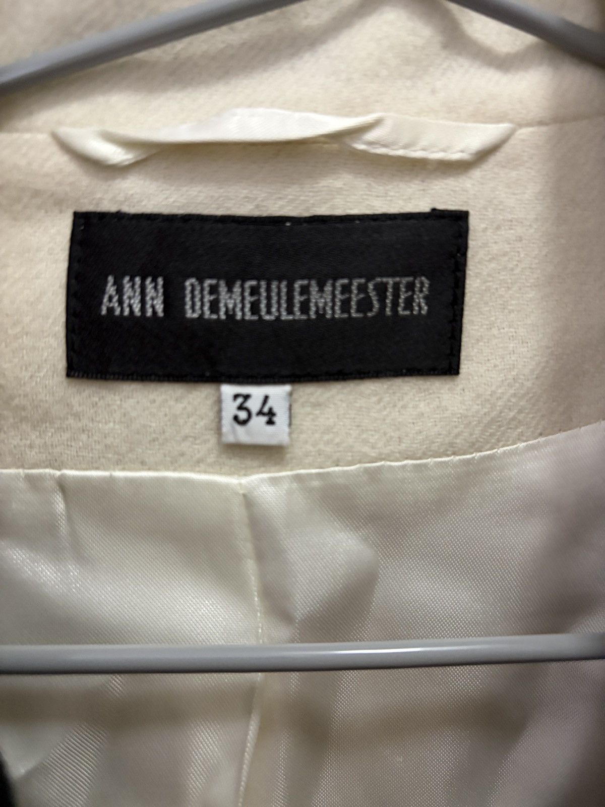 Ann Demeulemeester Ann demeulemeester 07AW wool colorblock suit jacket Size XS / US 0-2 / IT 36-38 - 11 Thumbnail