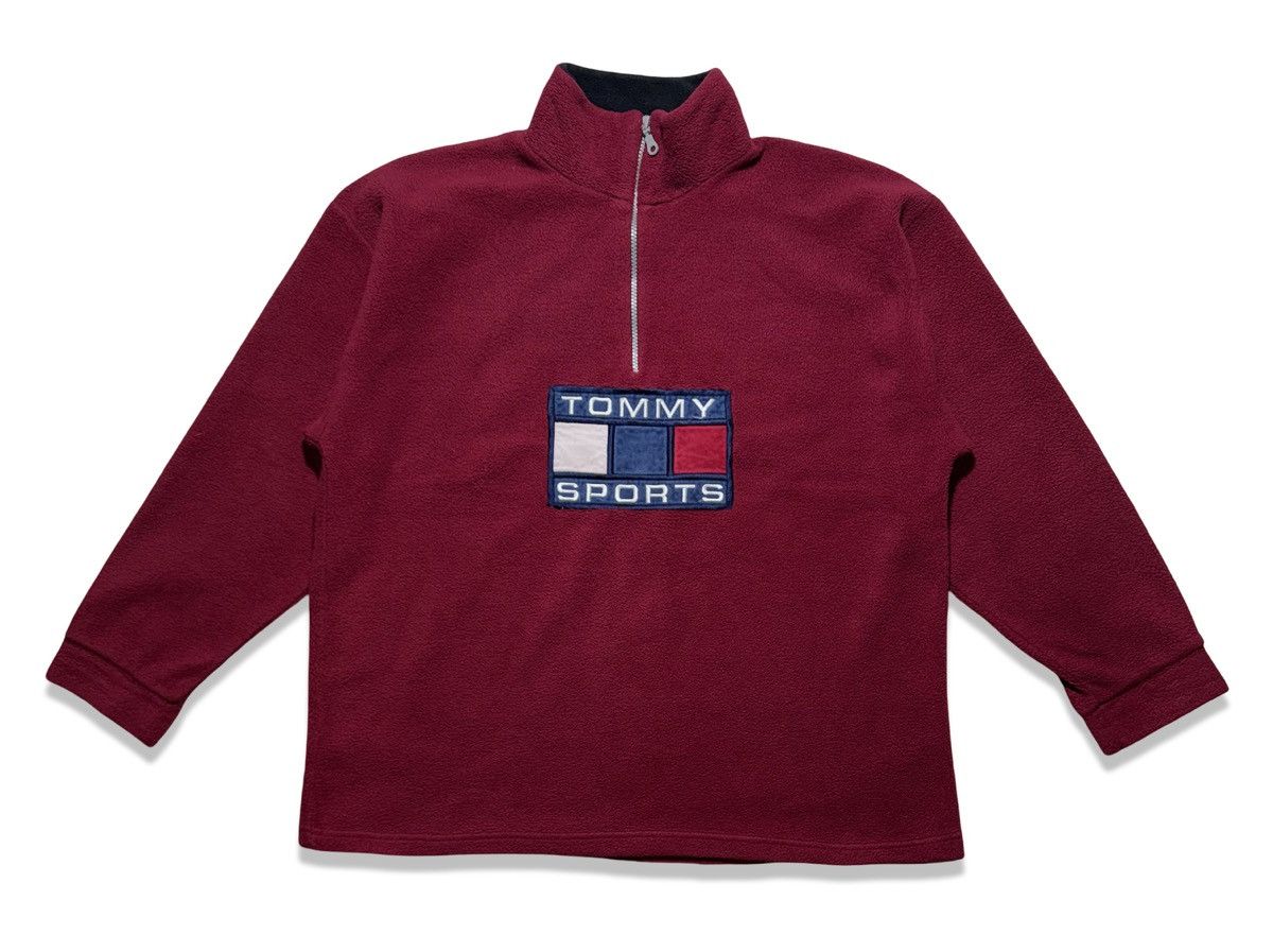 Tommy Hilfiger Vintage Tommy Sports Fleece Size US XL / EU 56 / 4 - 1 Thumbnail