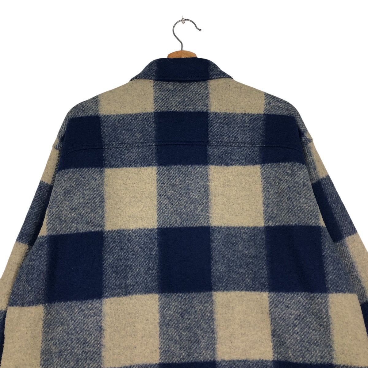 Flannel Vintage Chore Wool Jacket Uniqlo Issey Miyake Tartan Design Size US L / EU 52-54 / 3 - 10 Thumbnail