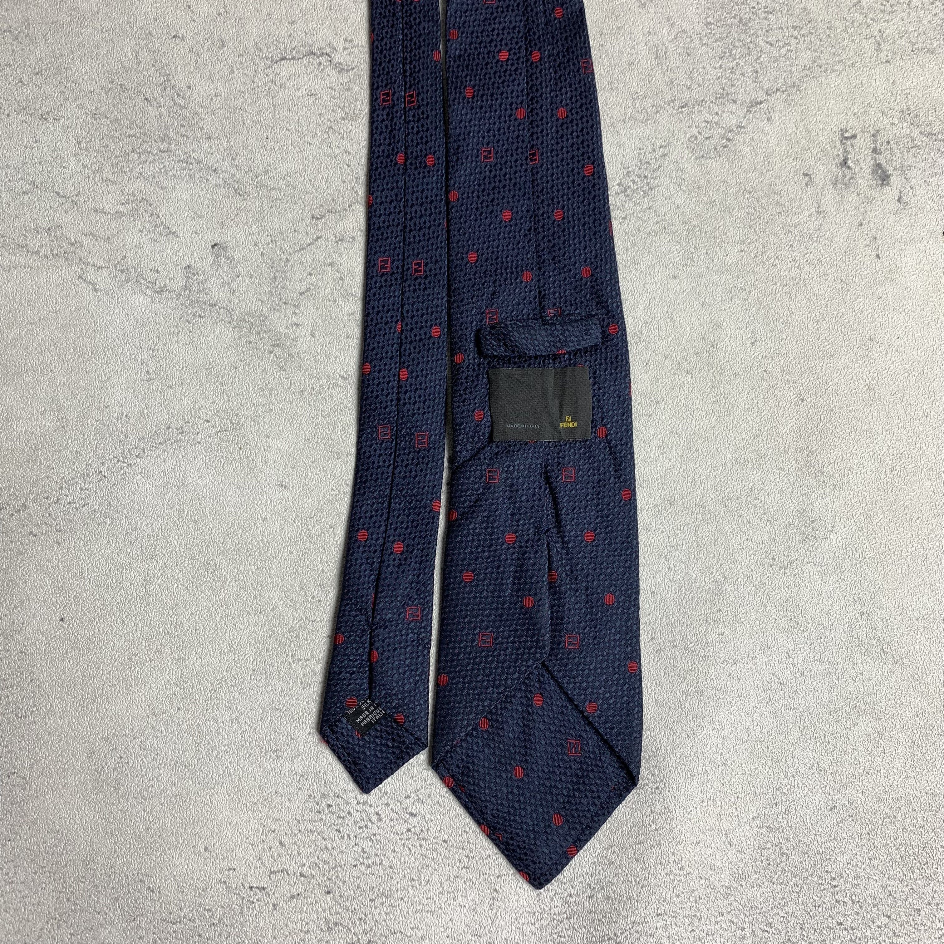 Fendi Fendi Silk Tie Size ONE SIZE - 3 Thumbnail