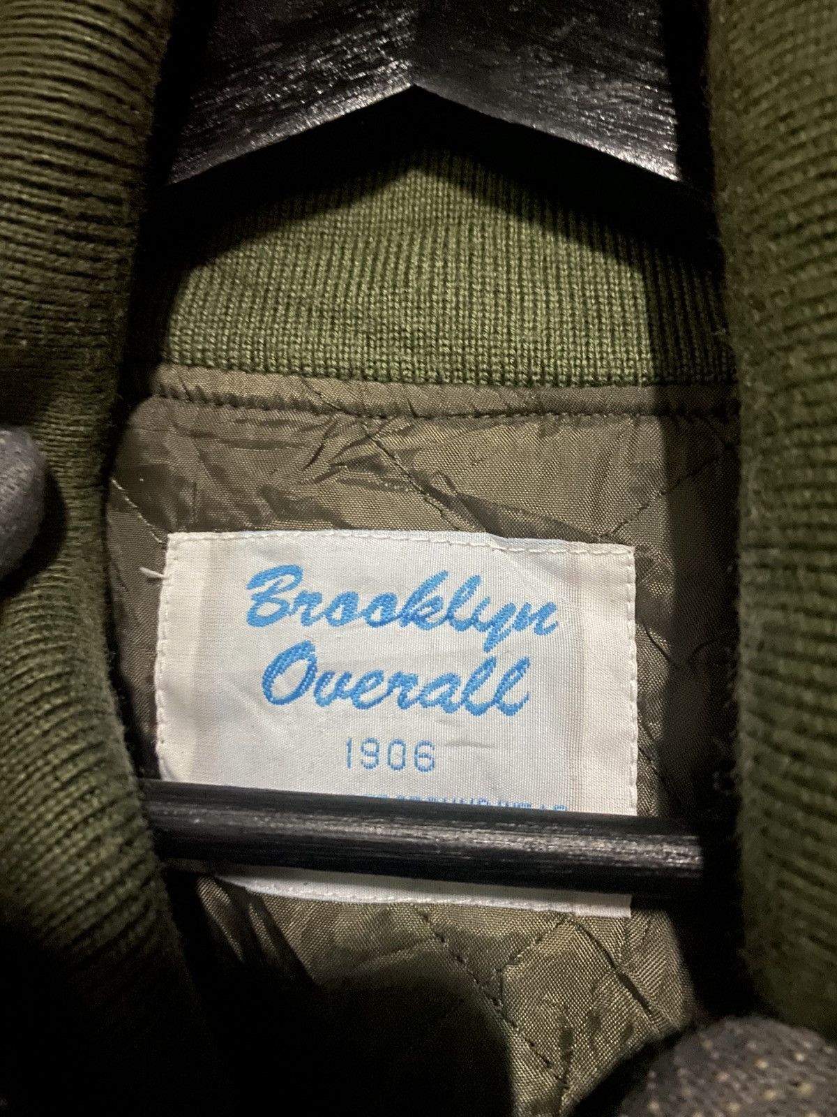 Vintage Vintage Brooklyn Overall BRKLYNS 06 Varsity Bomber Jacket Size US M / EU 48-50 / 2 - 6 Thumbnail