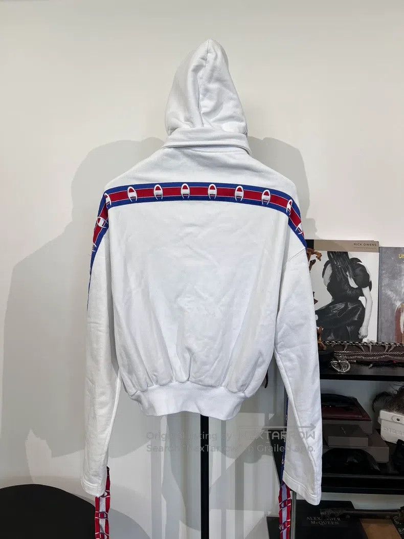 Vetements VETEMENTS Ribbon Tag Hooded Zip-Up Sweatshirt Jacket Size US S / EU 44-46 / 1 - 1 Thumbnail