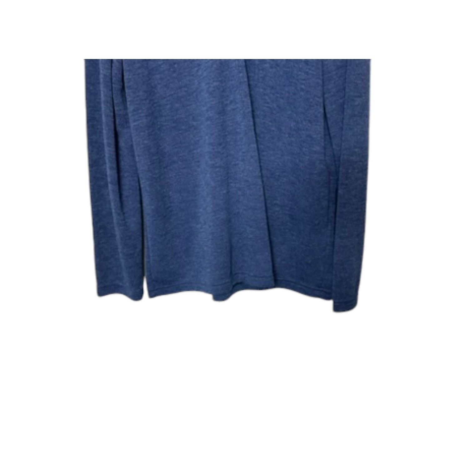 Banana Republic Banana Republic Blue Brushed Half-Zip Pullover Men's XL Size US XL / EU 56 / 4 - 6 Thumbnail