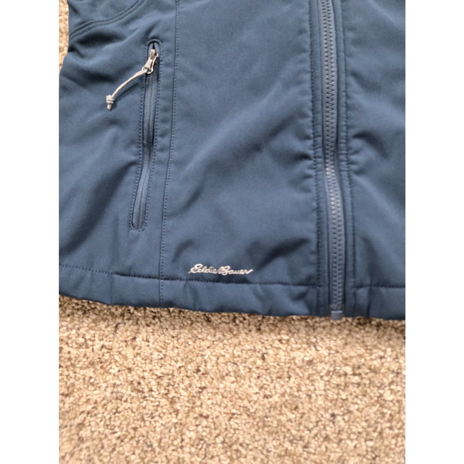Eddie Bauer Eddie Bauer Jacket Womens Medium Blue Full Zip Softshell Logo Embroidered Google Size M / US 6-8 / IT 42-44 - 4 Thumbnail
