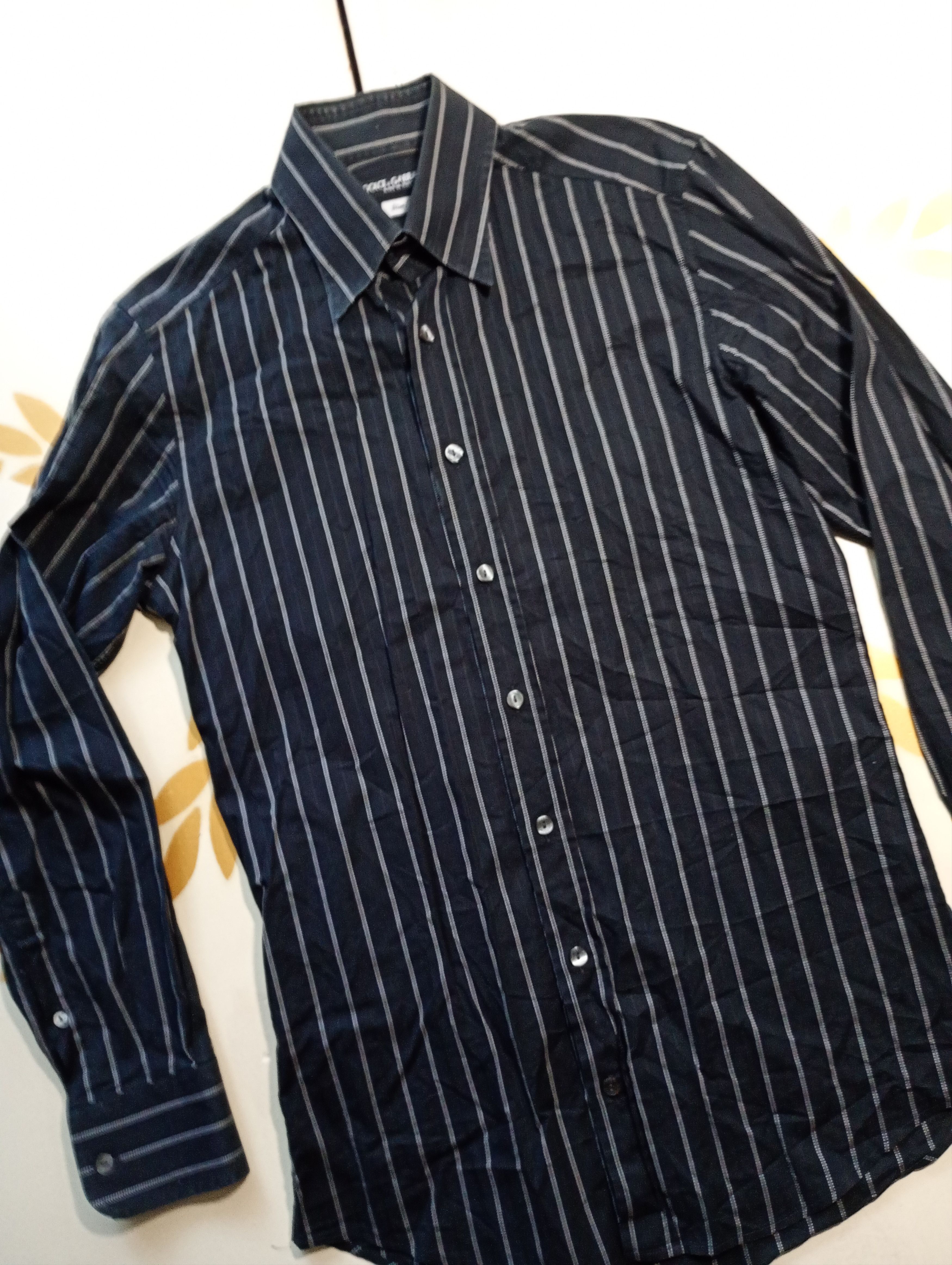 Dolce & Gabbana Dolce & Gabbana Striped Shirt Vintage Size US M / EU 48-50 / 2 - 3 Thumbnail