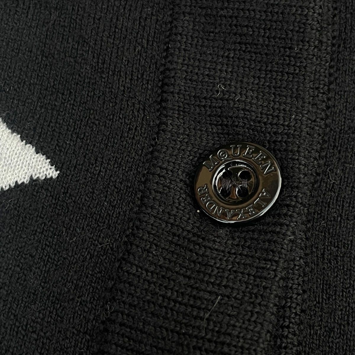 Alexander McQueen Alexander McQueen Swallow AOP Wool Knit Cardigan Size L / US 10 / IT 46 - 3 Thumbnail