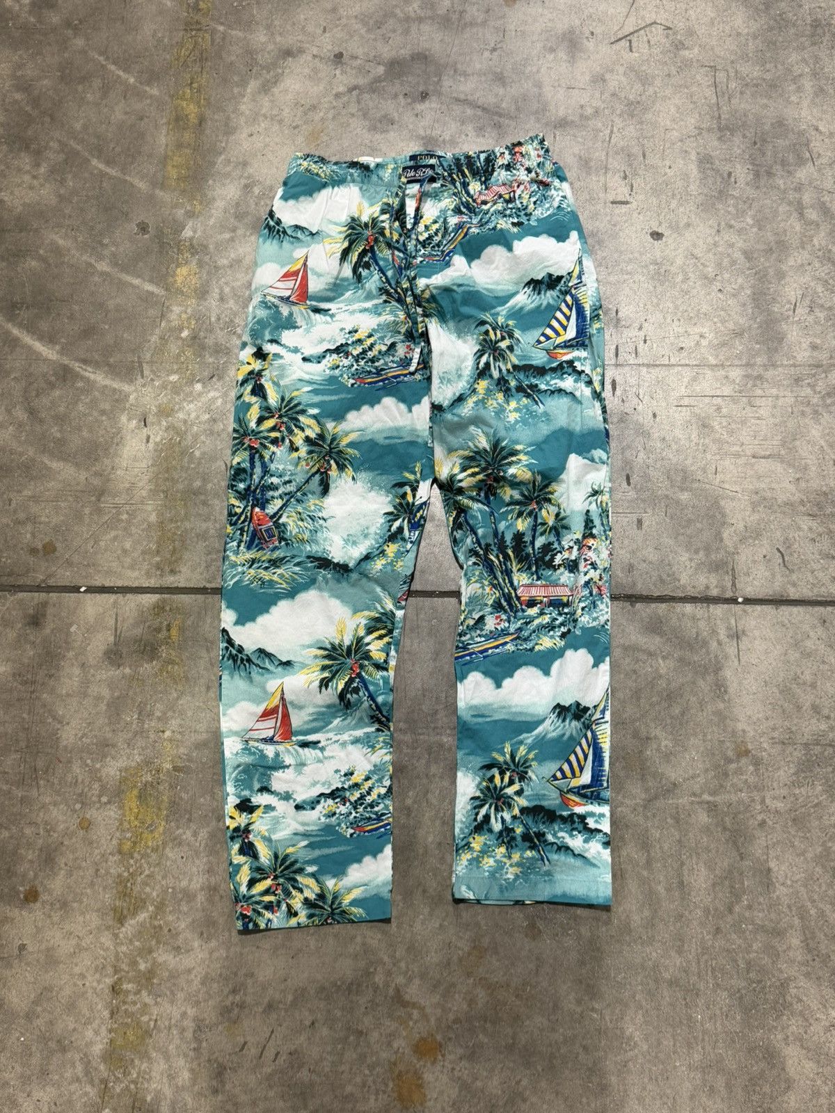 Polo Ralph Lauren Polo Ralph Lauren Beach Boat Pajama Pants Medium Size US 32 / EU 48 - 1 Thumbnail