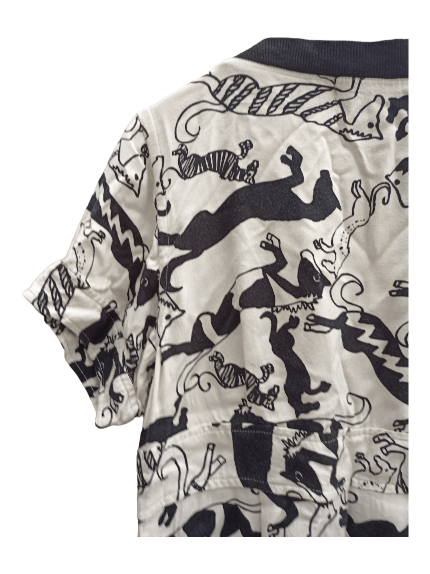 Issey Miyake Mercibeaucoup By Issey Miyake Full Printed Runway Blouses Size M / US 6-8 / IT 42-44 - 12 Thumbnail