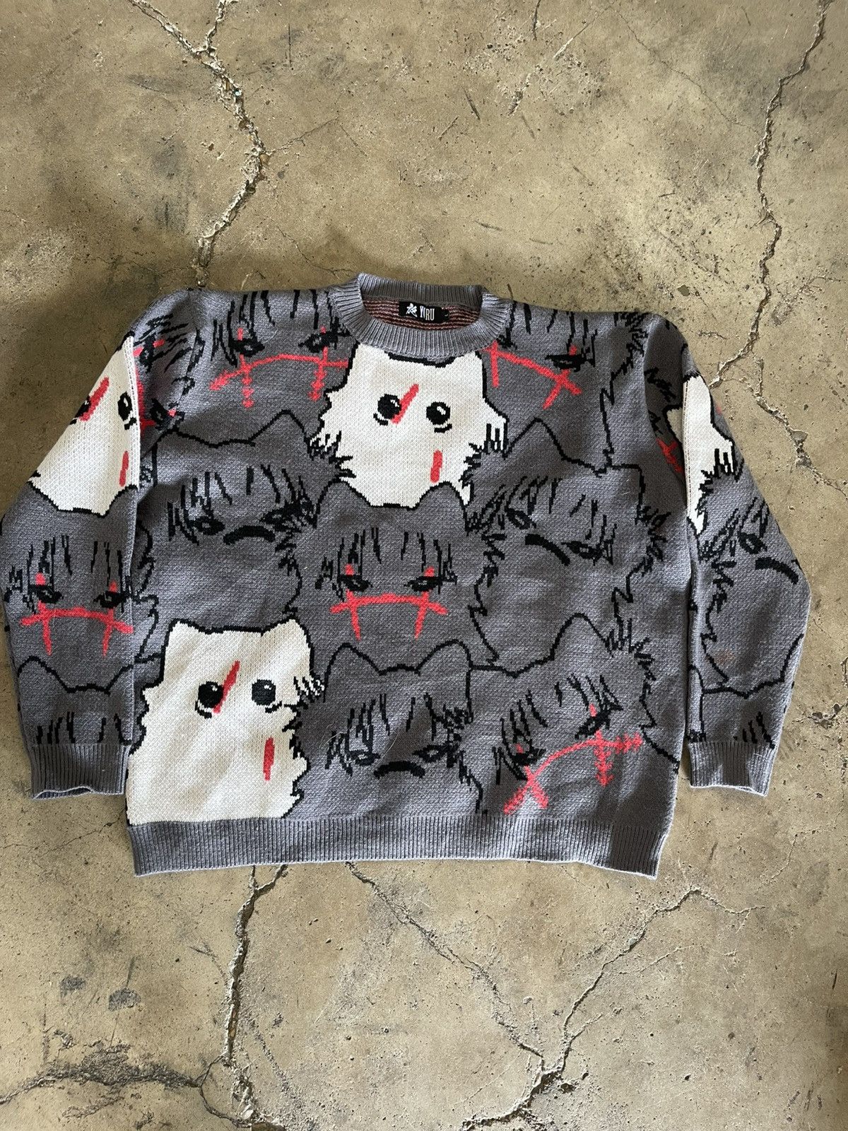 Other YORU CATOSUGU KNIT SWEATSHIRT Size US L / EU 52-54 / 3 - 1 Thumbnail