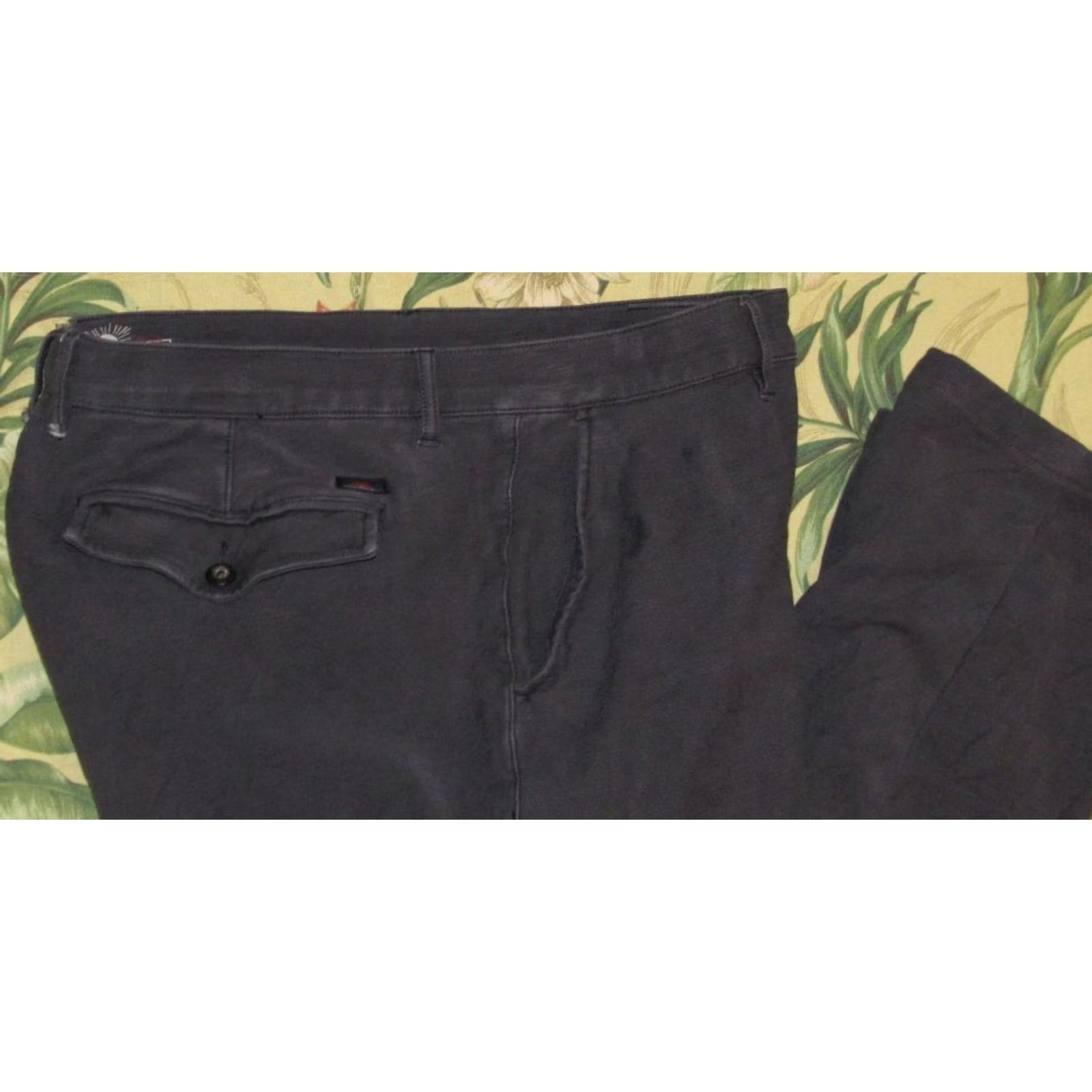 Faherty FAHERTY Blue Five Pocket Stretch Terry Pants 38 x 29 Pants Men Regular 38 Blue 5 Pocket Chino 1980s? Size US 38 / EU 54 - 2 Thumbnail
