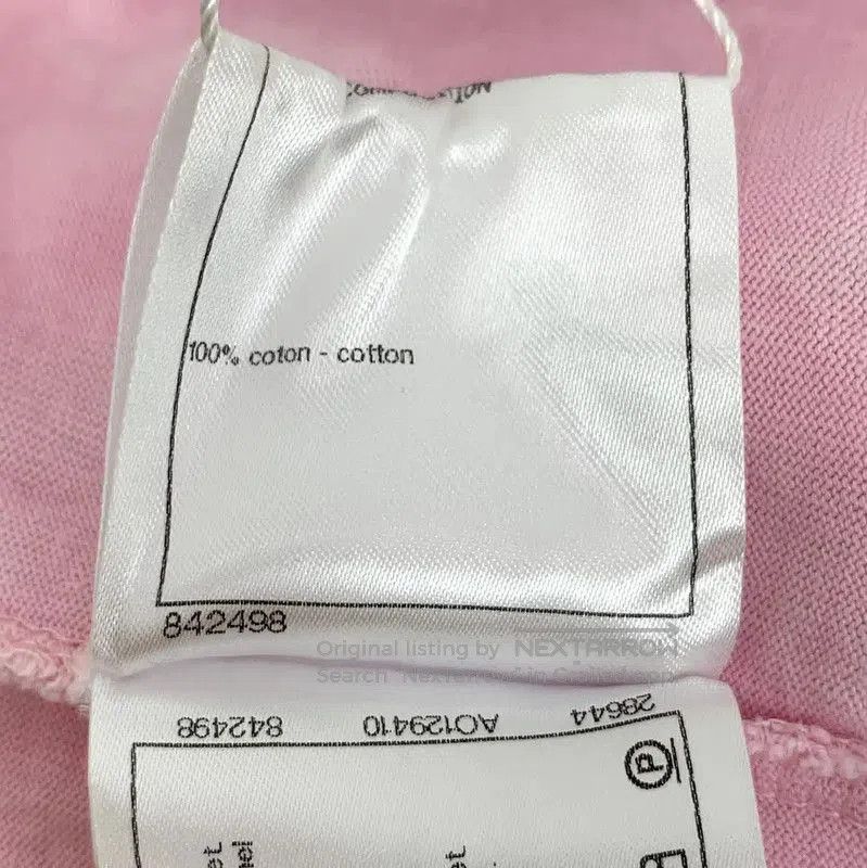 Chanel Chanel Pink Cotton Women's T-Shirt . Size XXS / US 00 / IT 34 - 7 Thumbnail