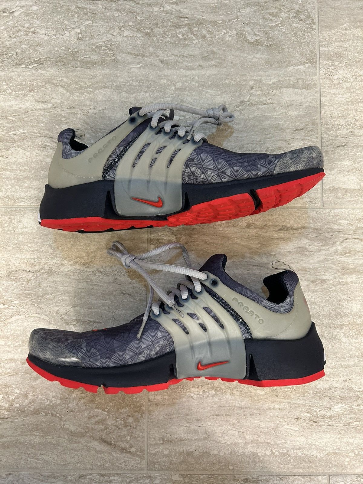 Nike Nike Air Presto Dark Obsidian/Comet Red Mens Size US 10.5 / EU 43-44 - 3 Thumbnail