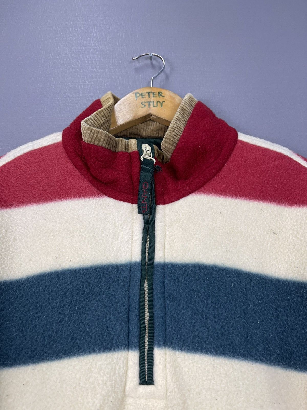 Gant × Vintage Vintage Gant Fleece Anorak Size US M / EU 48-50 / 2 - 10 Thumbnail