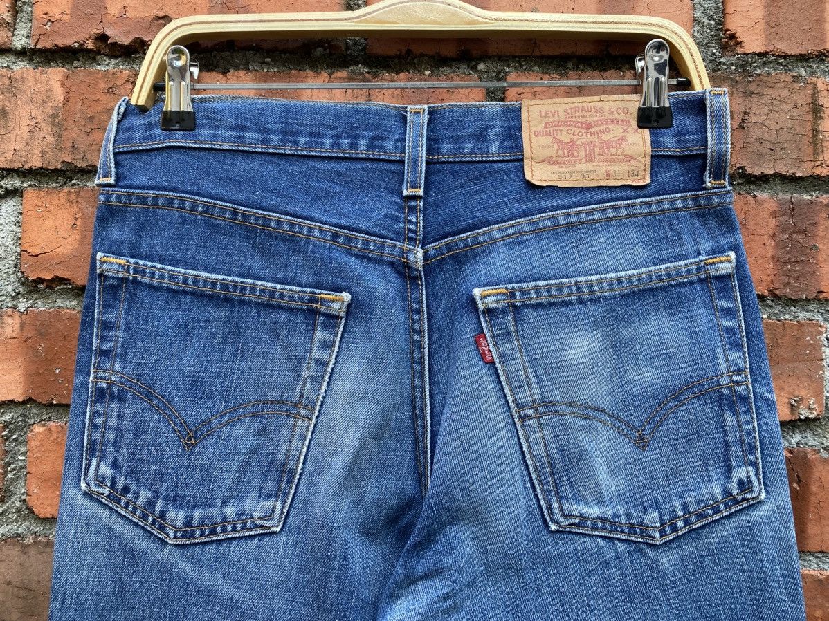 Levi's Vintage Clothing W31x30 Vintage levi's 517 flare bellbottom made in USA Size US 31 - 3 Thumbnail