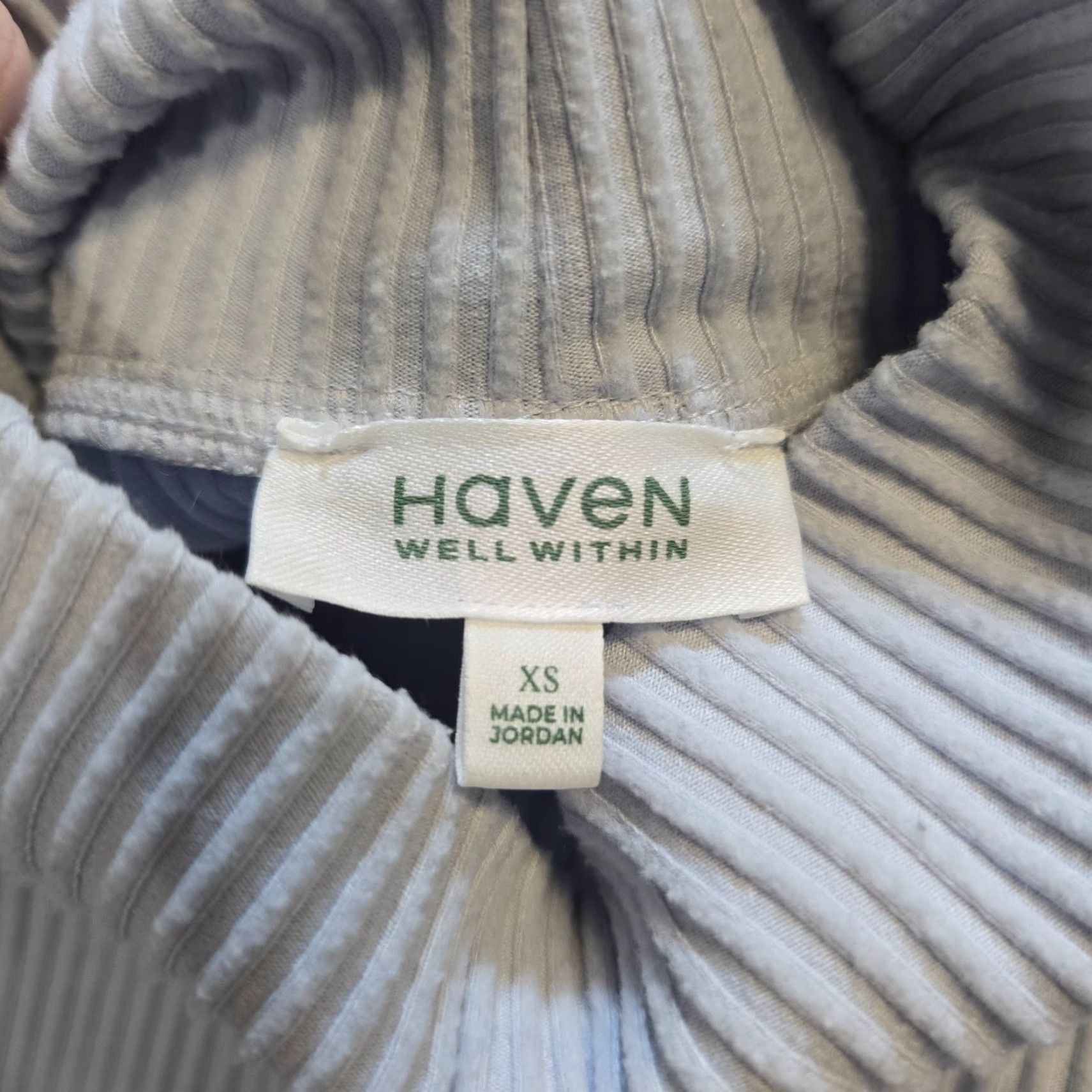 Vintage Haven Well Within Sweater Women XS Blue Thermal Cowl Neck Pullover Casual Shirt Size XS / US 0-2 / IT 36-38 - 4 Thumbnail