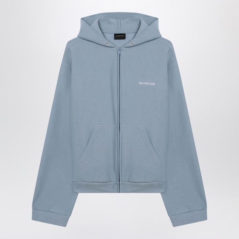Balenciaga Balenciaga Balenciaga Back Regular Fit Zip Hoodie Size M / US 6-8 / IT 42-44 - 1 Thumbnail