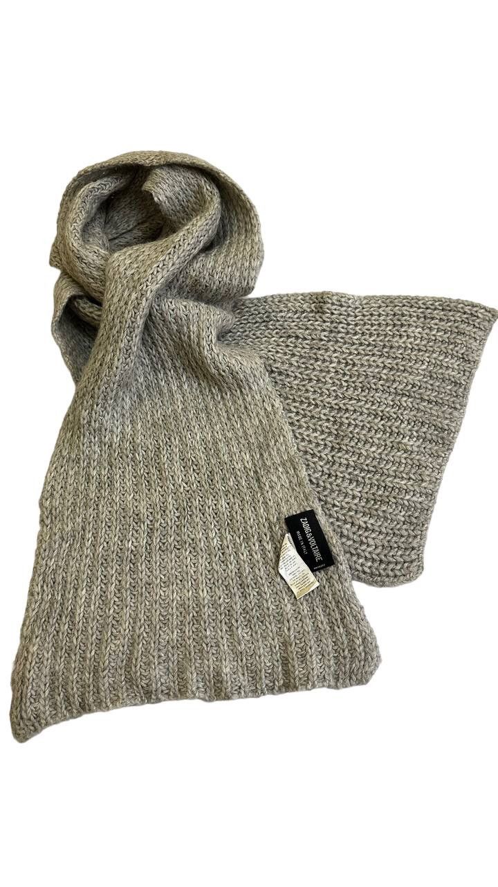 Zadig & Voltaire Zadiq & Voltaire Scarf With 20% Alpaca Wool Size ONE SIZE - 4 Thumbnail