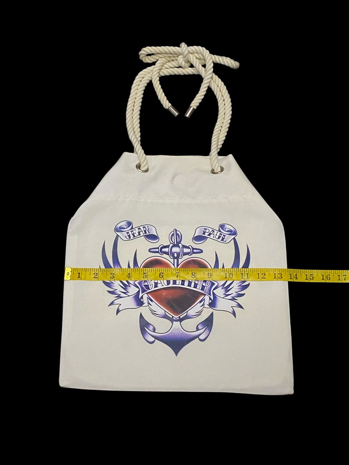 Jean Paul Gaultier Jean Paul Gaultier “LOVE” Tote Bag / Shoulder Bag Size ONE SIZE - 16 Thumbnail