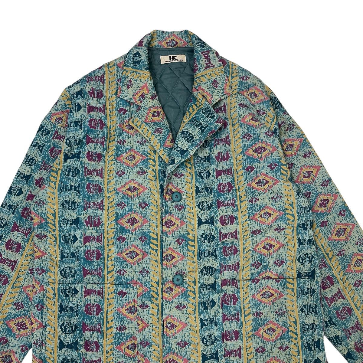 Hiroko Koshino Homme × Japanese Brand × Vintage Vintage Hiroko Koshino Oversized Jacket Size US M / EU 48-50 / 2 - 8 Thumbnail