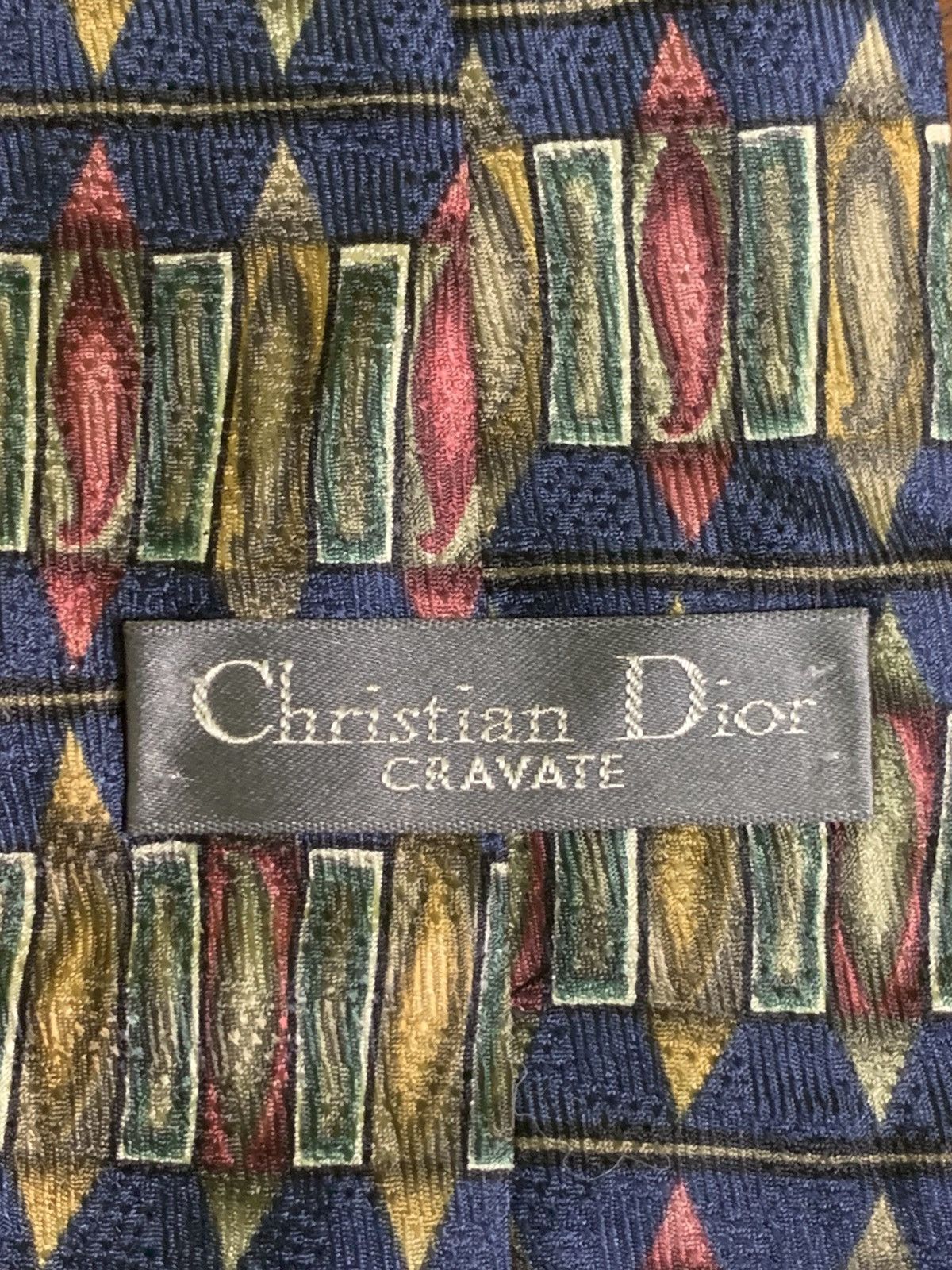 Christian Dior Monsieur × Dior × Vintage Rare Design Vintage Christian Dior Cravate Ties Size ONE SIZE - 4 Thumbnail