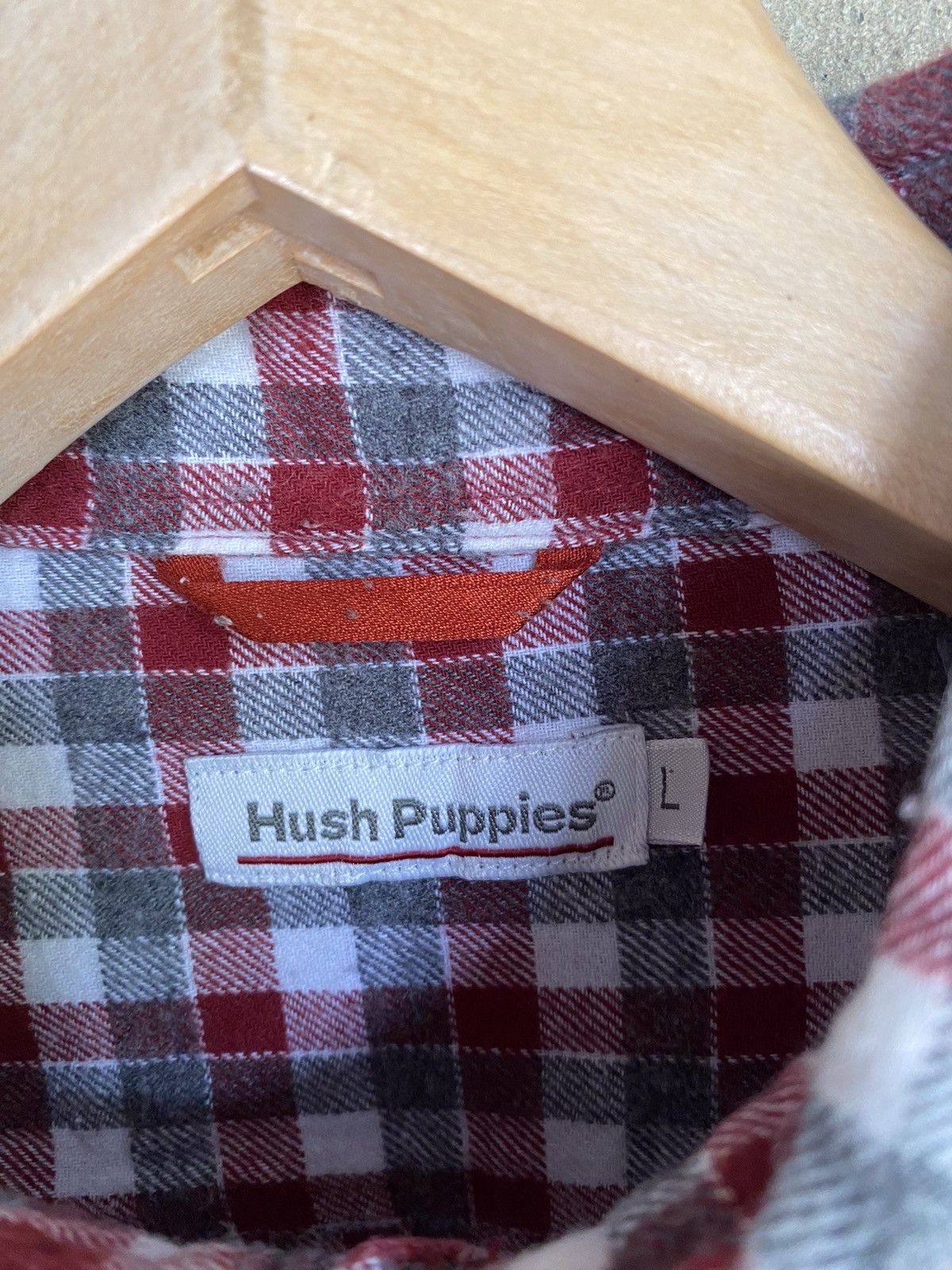 Hush Puppies Hush Puppies Plaid Tartan Flannel Shirt Button Up Size US M / EU 48-50 / 2 - 4 Thumbnail