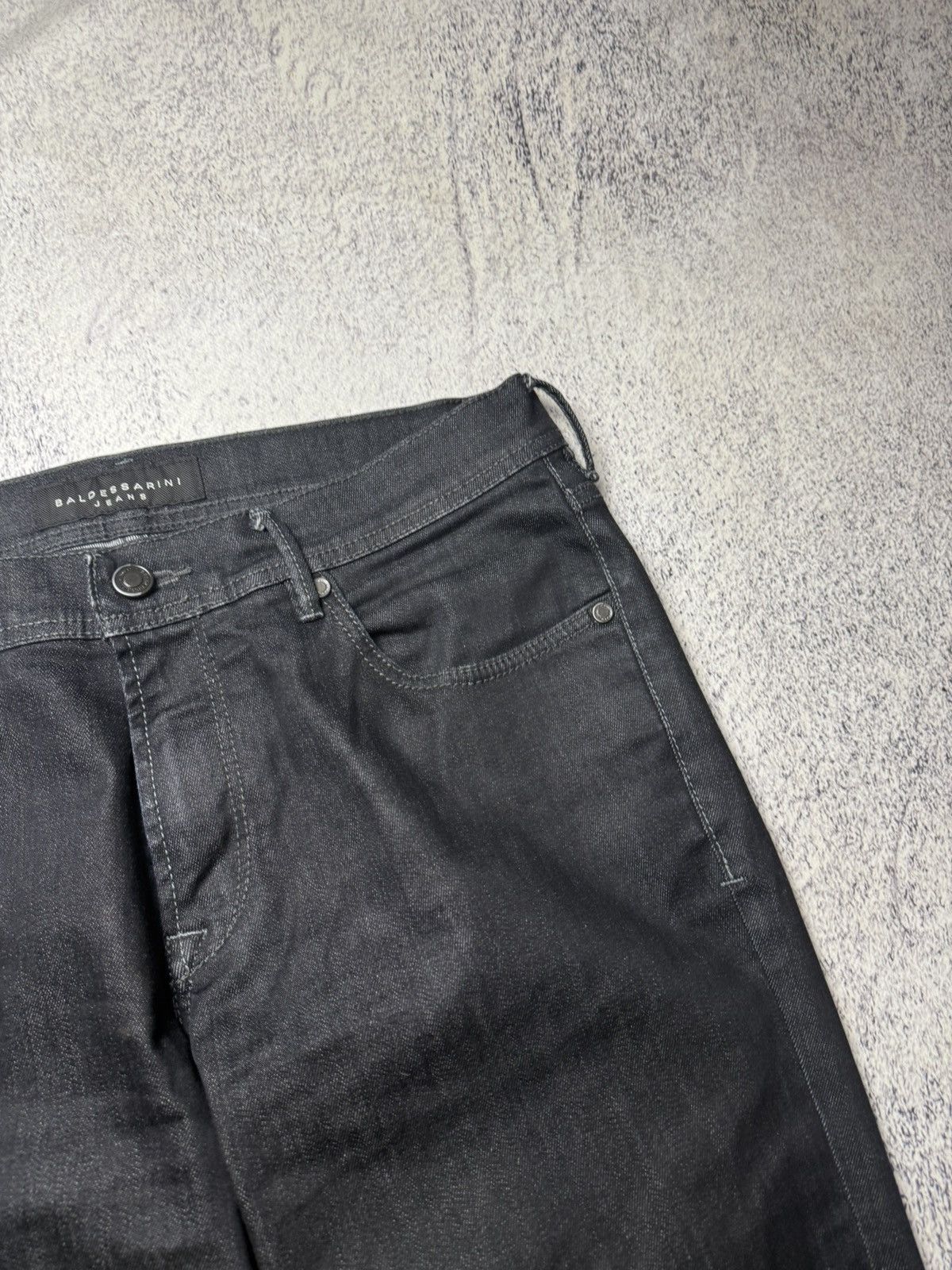 Baldessarini VINTAGE BLACK BALDESSARINI JEANS DENIM PANTS Y2K LUXURY MONE Size US 34 / EU 50 - 15 Thumbnail