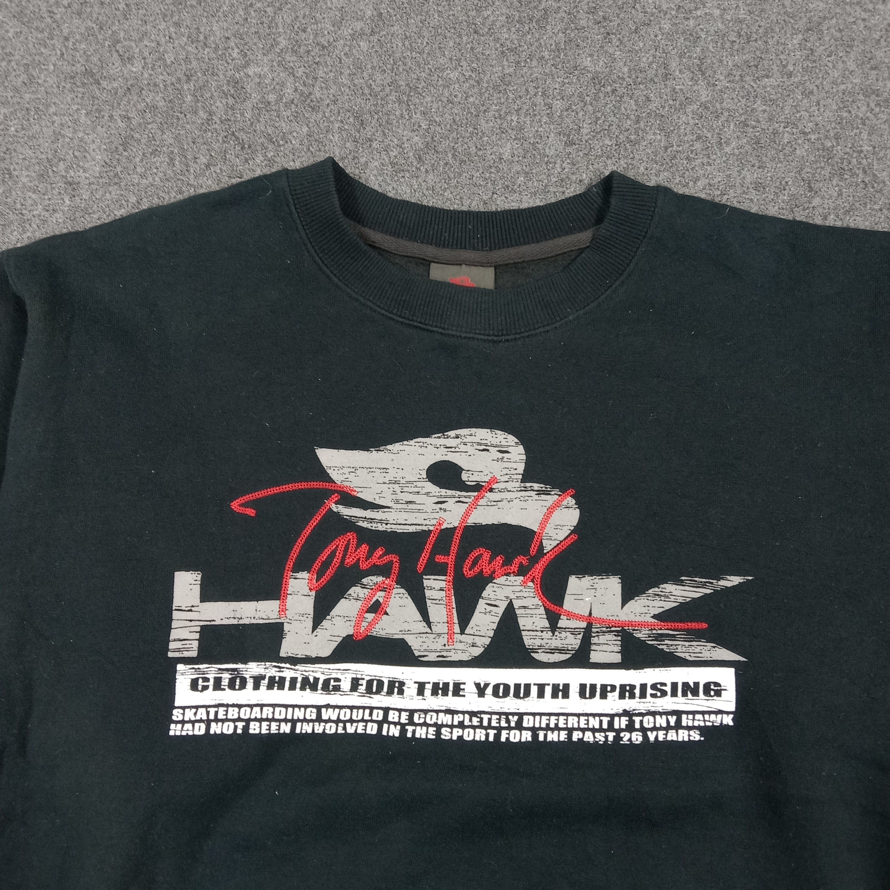 Tony Hawk Tony Hawk Skateboard Crewneck Sweatshirt C292N9 Size US L / EU 52-54 / 3 - 2 Thumbnail