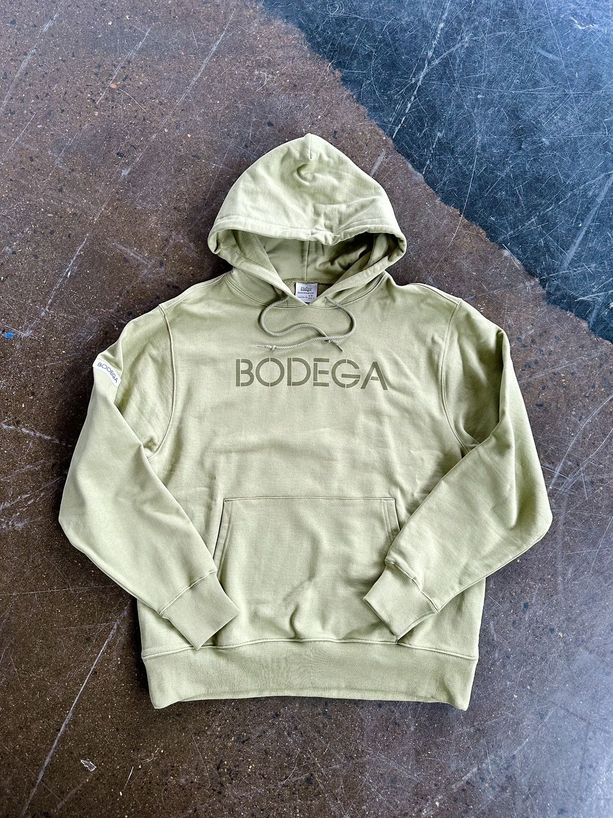 image of Bodega Hoodie XL in Mint, Men's