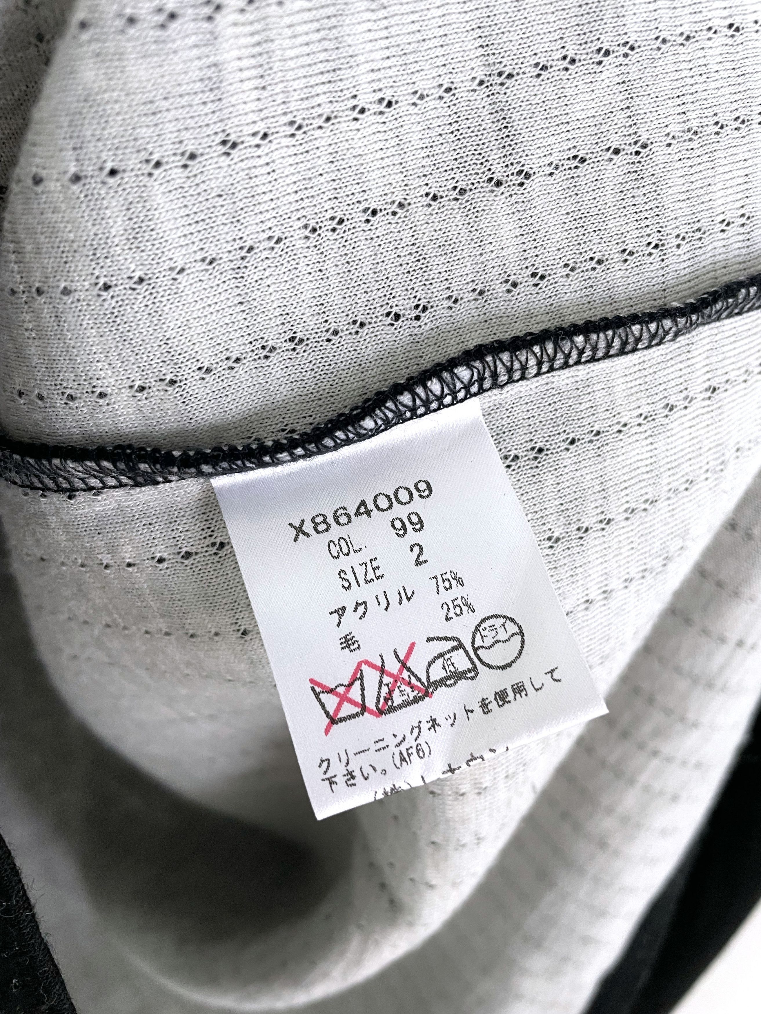 Yohji Yamamoto AAR Pinstripe Sweater Size US M / EU 48-50 / 2 - 5 Thumbnail