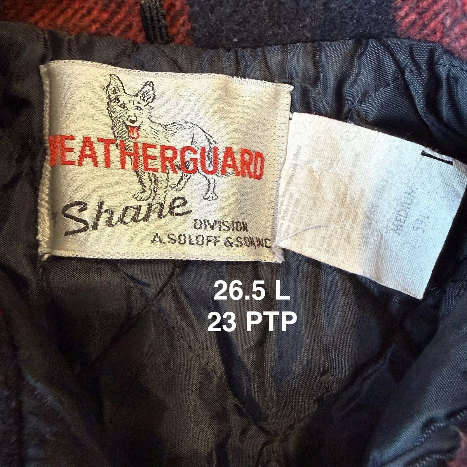 Vintage Vintage Weatherguard Shane Jacket Red 80s Buffalo Plaid Wool Size US M / EU 48-50 / 2 - 7 Thumbnail
