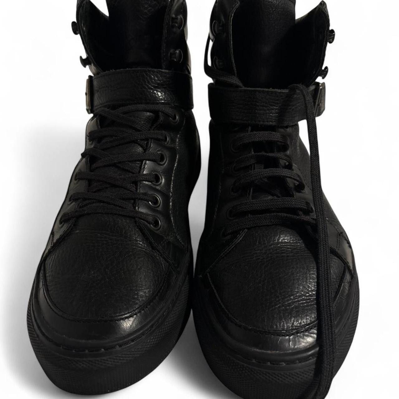 The Kooples Leather The Kooples Buckle Strap High Top Sneakers Size US 9 / EU 42 - 6 Thumbnail