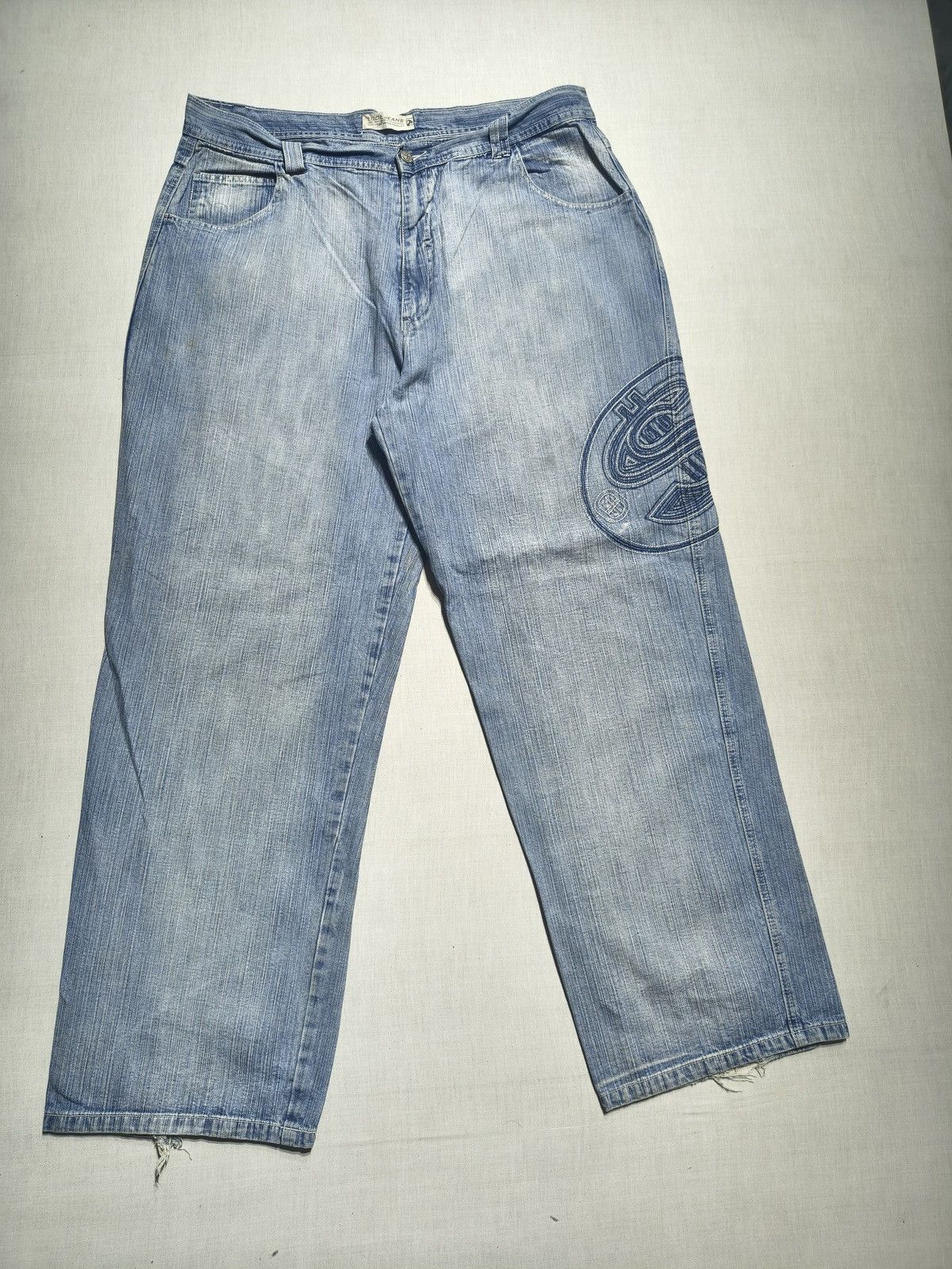 Southpole Dollar sign aop Y2K hip hop jeans💰💲(037) Size US 40 / EU 56 - 2 Thumbnail