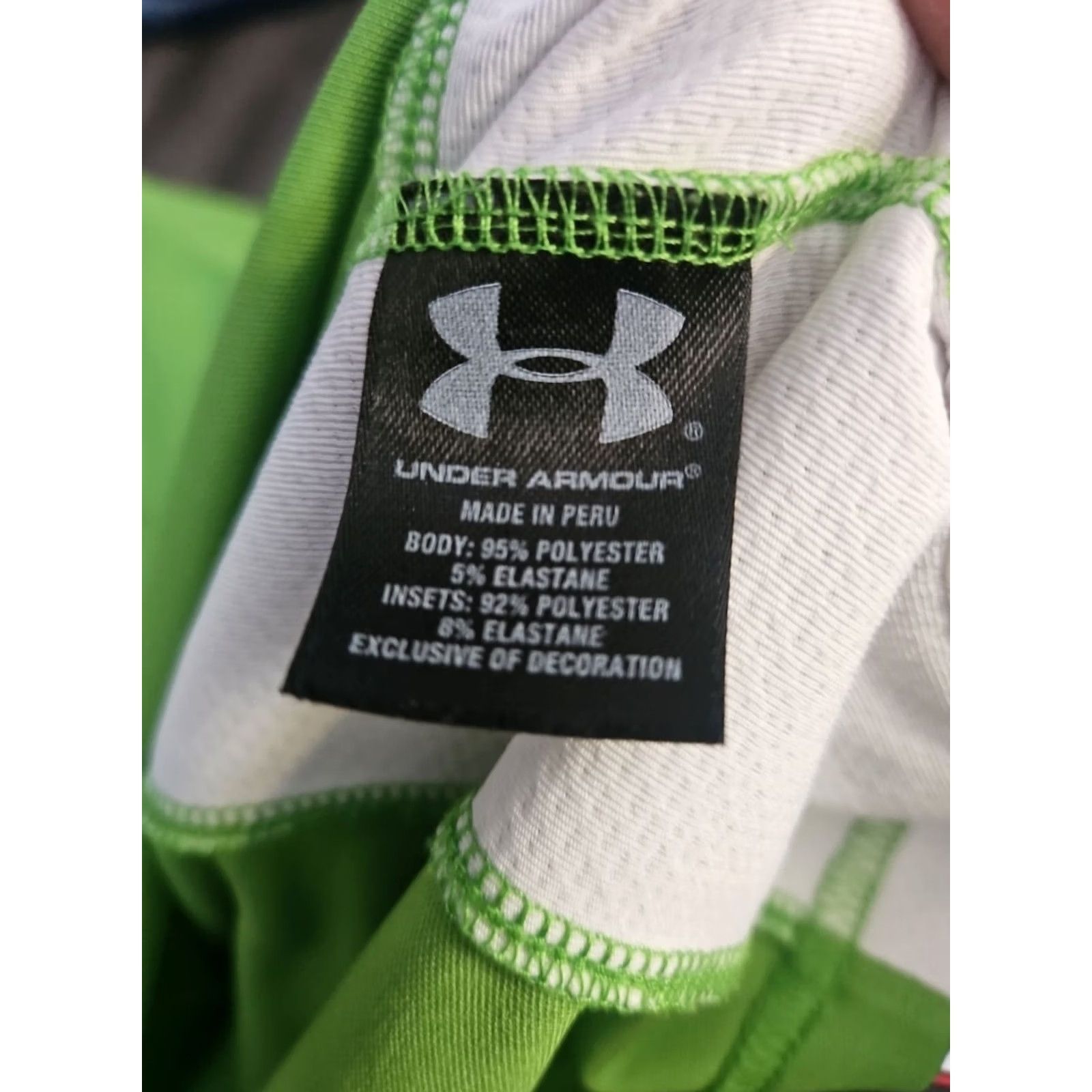 Under Armour Under Armour Polo Shirt Men's L Green Short Sleeve Embroidered Golf Classic Logo Size US L / EU 52-54 / 3 - 8 Thumbnail