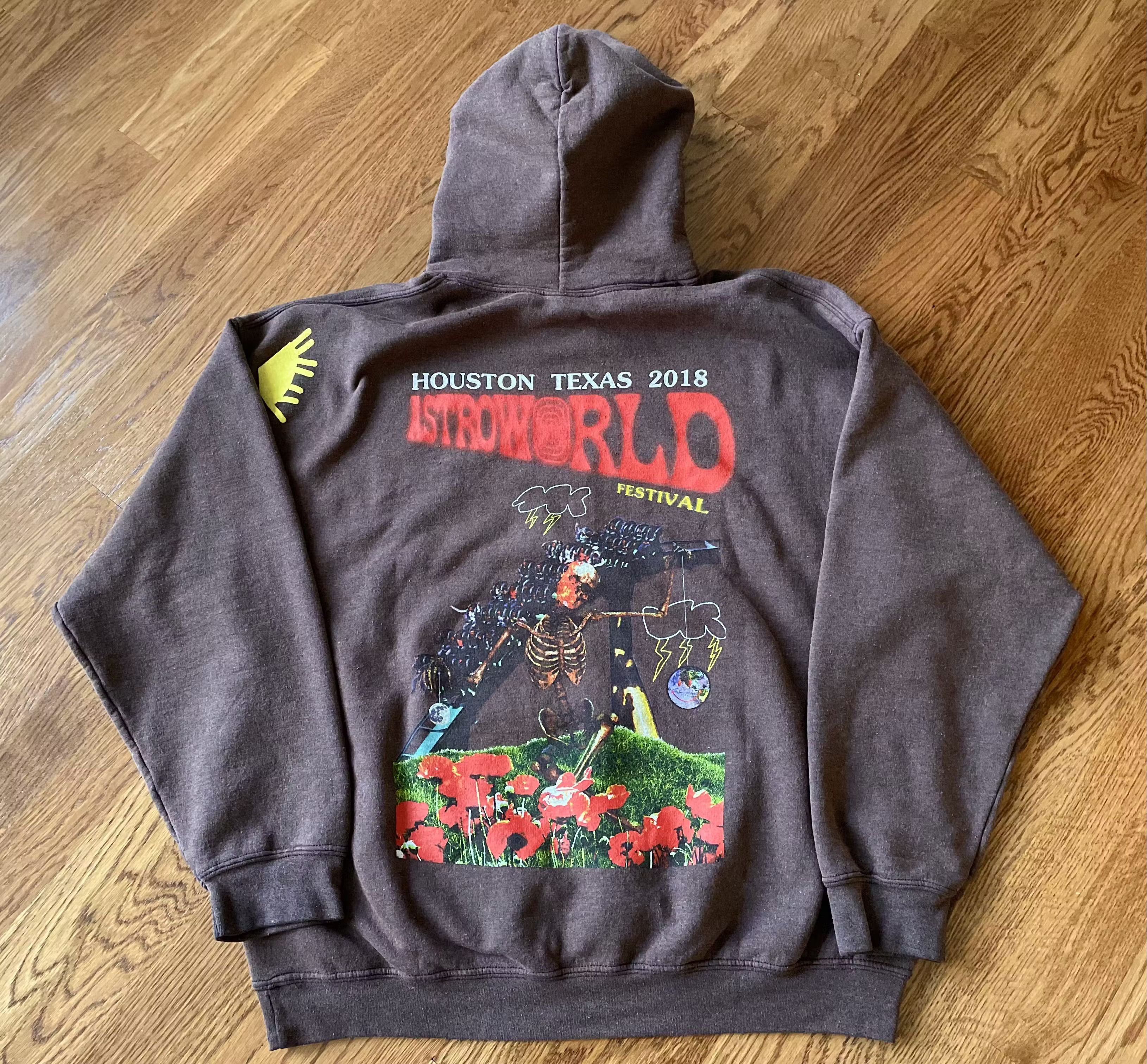 Astroworld store festival hoodie